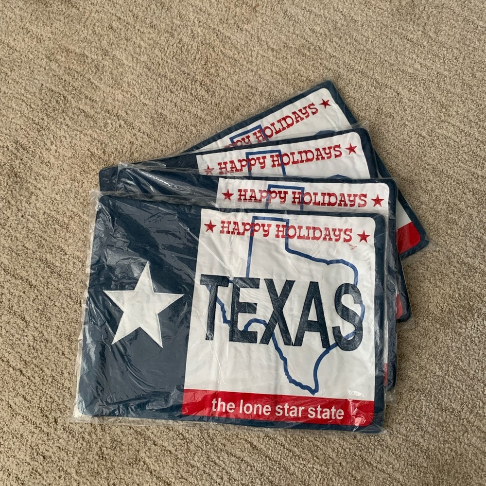 Texas placemats
